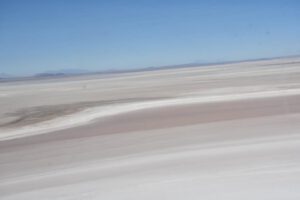 Imágenes aéreas del Lago Poopó