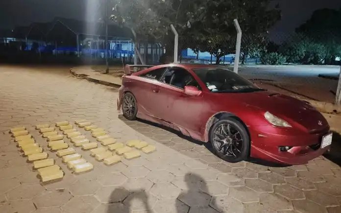 Decomiso de drogas en Santa Cruz