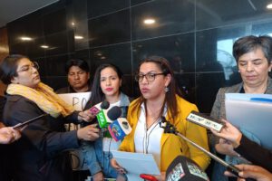 Senadora Nely Gallo defiende el Río Pilcomayo