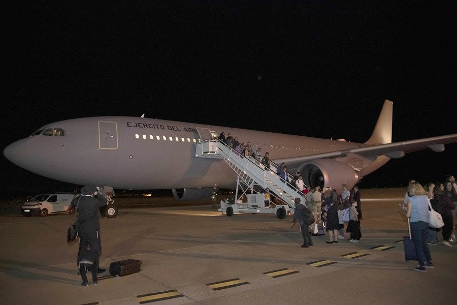 Turistas bolivianos en Israel llegan a territorio español