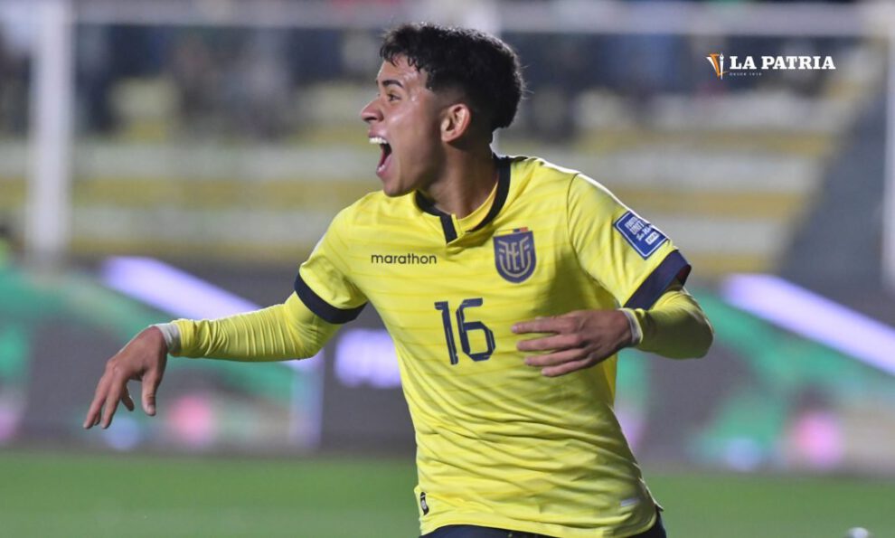 Kendry Páez anotó el primero de los ecuatorianos