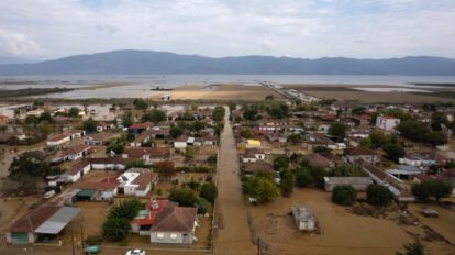 Imagen de archivo de herramienta para prevenir inundaciones en Europa