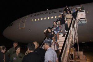 Evacuación ciudadanos en Gaza