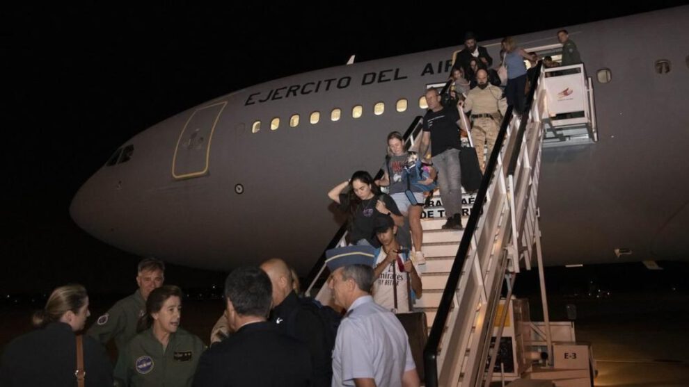 Evacuación ciudadanos en Gaza