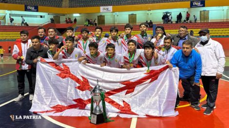 Chuquisaca campeón nacional futsal Sub-14