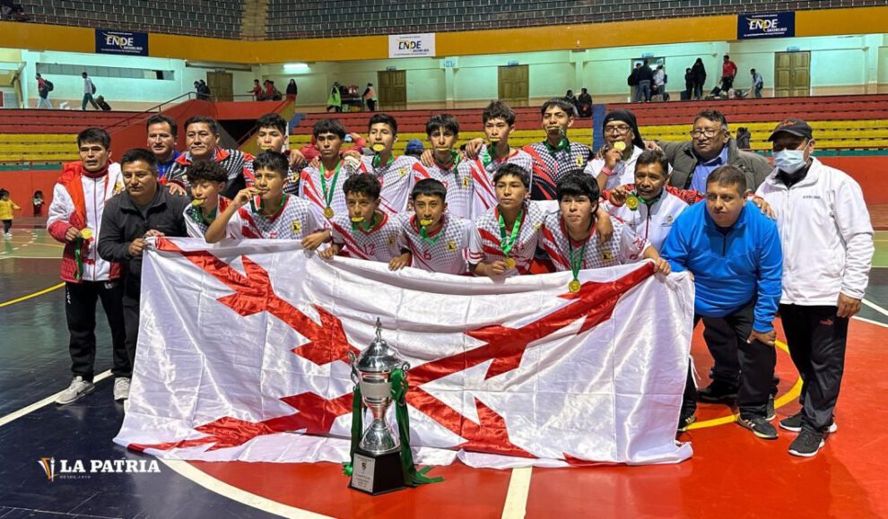 Chuquisaca campeón nacional futsal Sub-14