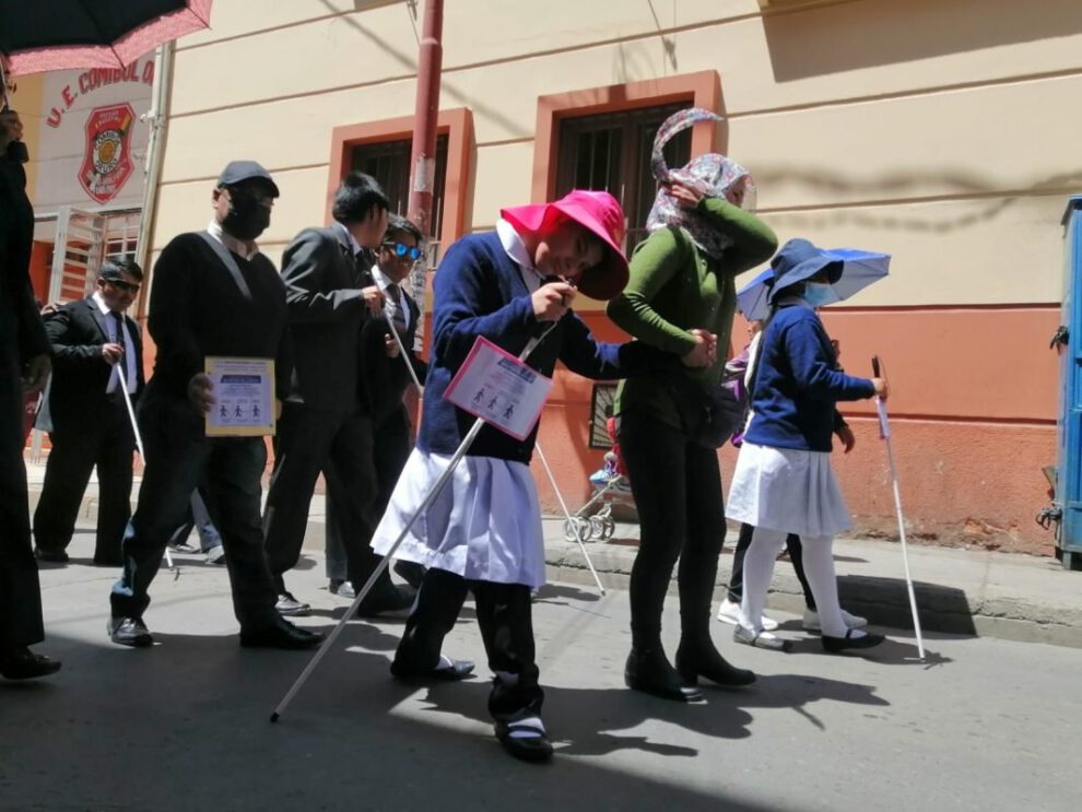 Caminata por el Día Mundial del Bastón Blanco