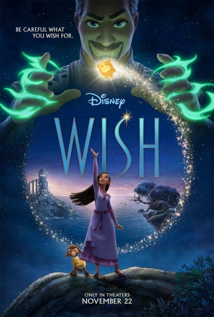 Nuevo póster de Wish de Disney