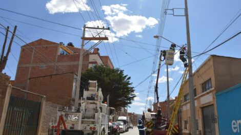 suministro eléctrico en Oruro