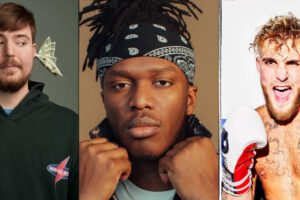 Creadores de contenido destacados como MrBeast, KSI y Jake Paul