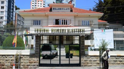 Tribunal Supremo Electoral en El Alto
