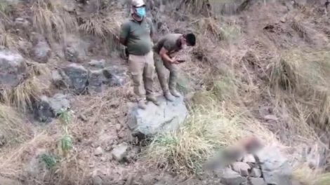 Cuerpo sin vida de mujer encontrado en el cañadón Janamayu