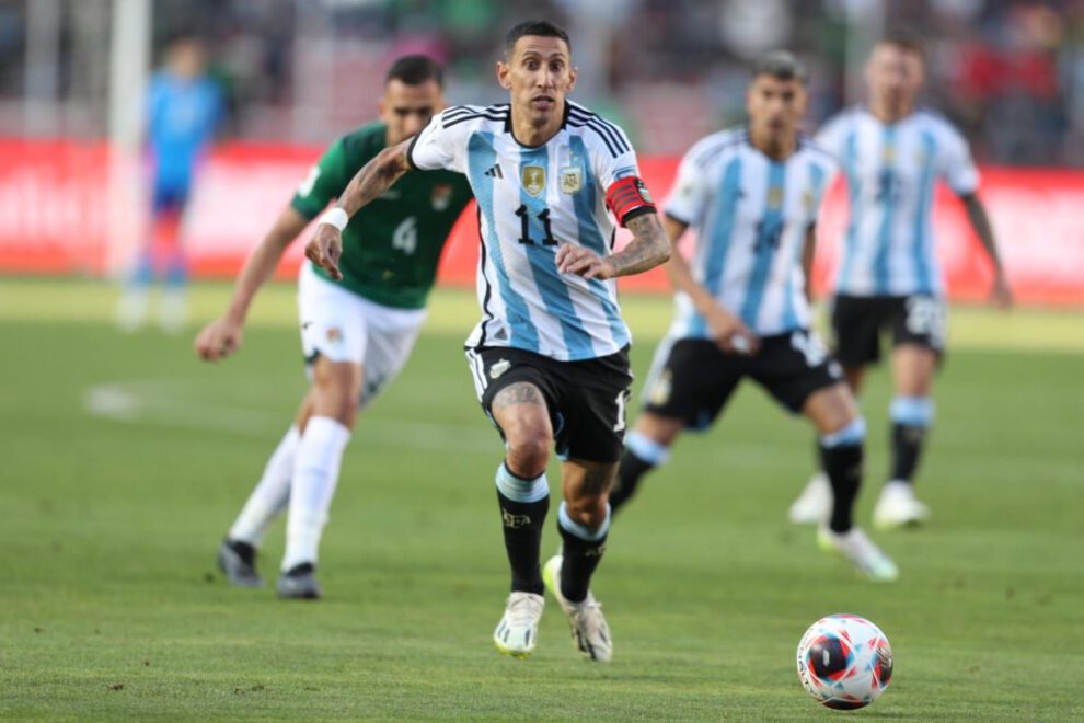 Ángel Di María jugador de Argentina