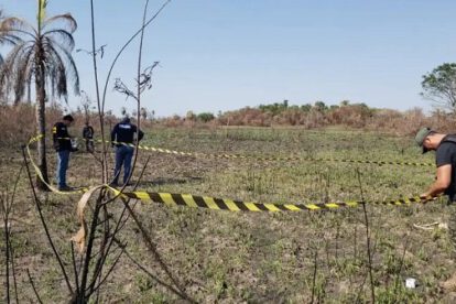 Restos óseos encontrados en zona rural