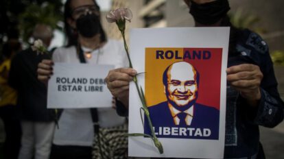 Roland Carreño y otros presos políticos liberados