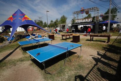 Zona recreativa en la Villa Panamericana de los Juegos Panamericanos 2023