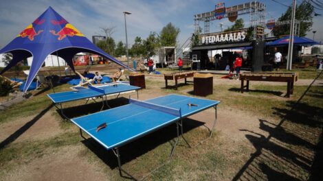 Zona recreativa en la Villa Panamericana de los Juegos Panamericanos 2023