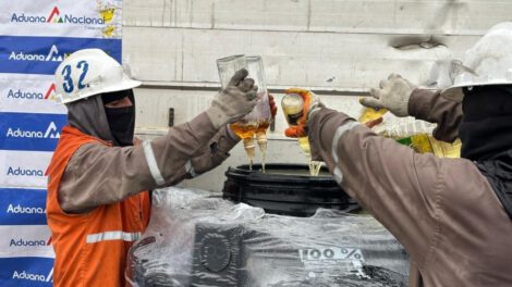 Inutilización de contrabando por la Aduana Nacional