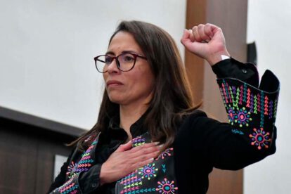 Jessica Saravia viceministra de Justicia