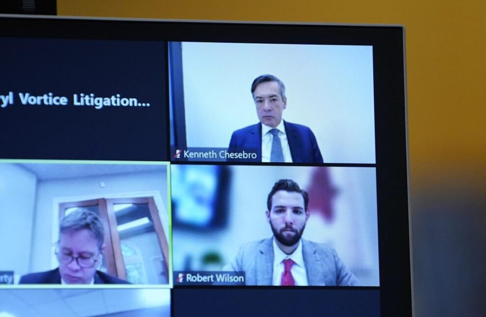 Fotografía de archivo de Kenneth Chesebro durante el juicio por intentar revertir resultados electorales
