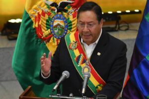 Informe presidencial Luis Arce sobre acciones del Ejecutivo