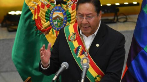 Informe presidencial Luis Arce sobre acciones del Ejecutivo