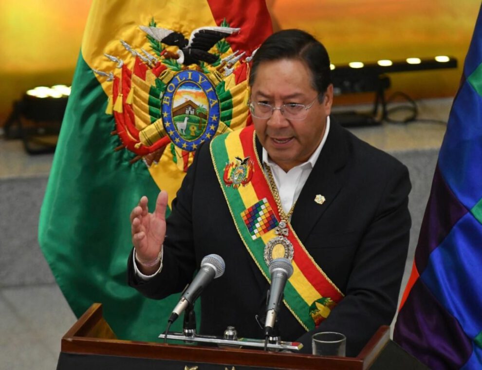 Informe presidencial Luis Arce sobre acciones del Ejecutivo