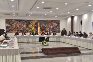 Consejo Nacional de Autonomías y la sequía en Bolivia