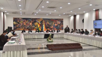 Consejo Nacional de Autonomías y la sequía en Bolivia