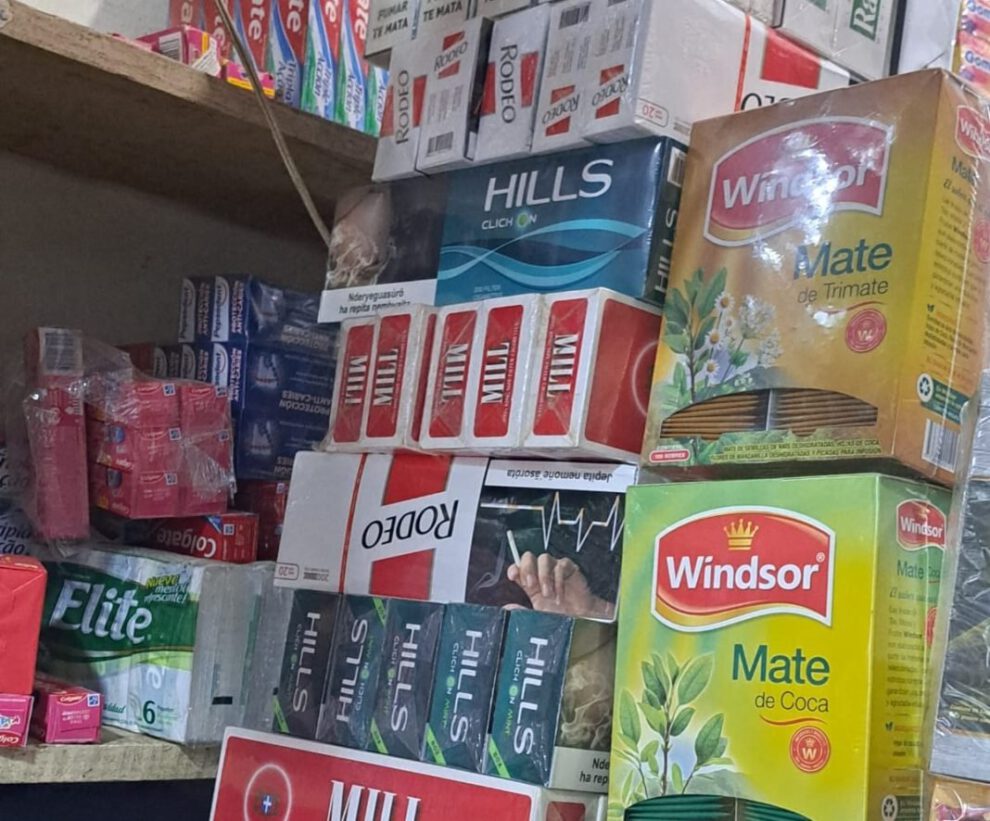 Contrabando de tabaco en Bolivia