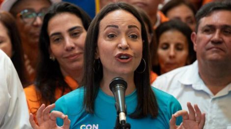 María Corina Machado lidera las primarias de la oposición en Venezuela