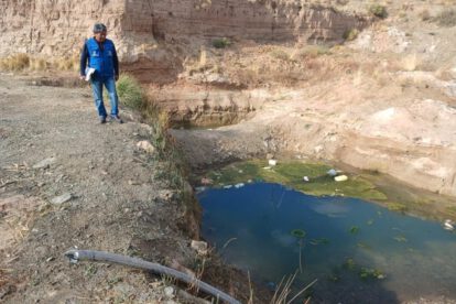 Explotación ilegal de agua en Vichuloma