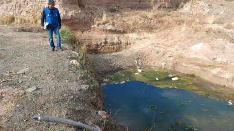 Explotación ilegal de agua en Vichuloma