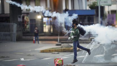 Protestas contra concesión minera en Panamá