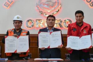 Prospección minera en Oruro