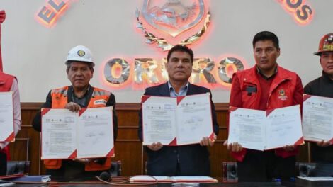 Prospección minera en Oruro