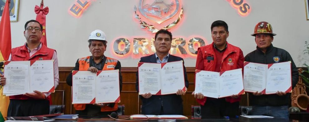 Prospección minera en Oruro