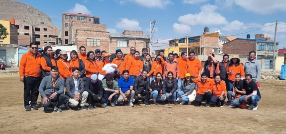 Campañas de limpieza y forestación en Oruro por Ecofuturo