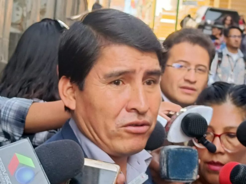 Crisis hídrica en Chuquisaca solicitada por el Gobernador Damián Condori