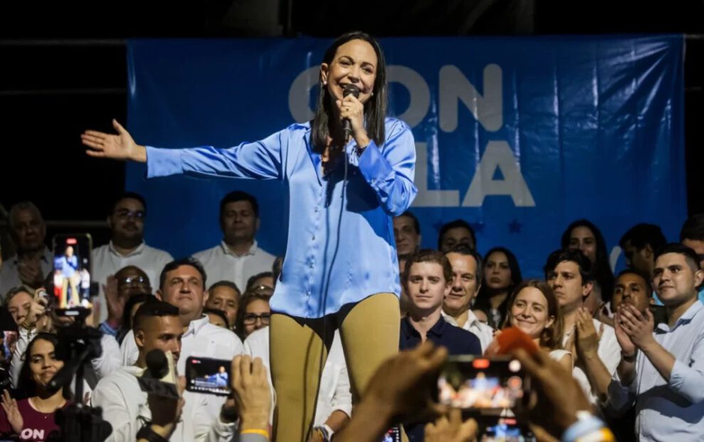Elección Primaria en Venezuela con María Corina Machado