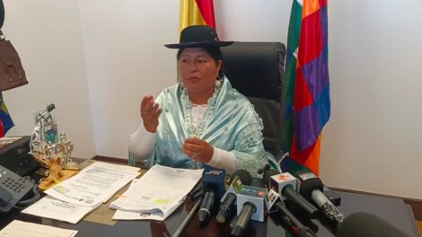 Modificación presupuestaria según Simona Quispe
