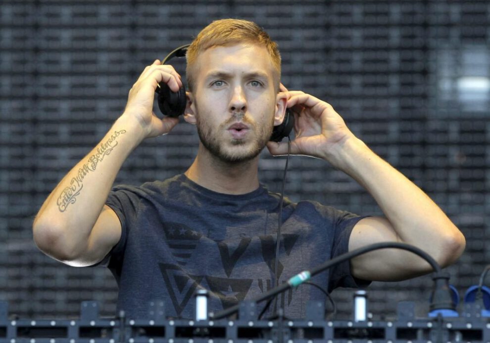 Una actuación del Dj Calvin Harris en el Ultra Music Festival
