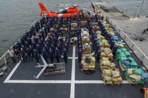 Droga decomisada en el Pacífico y Caribe por la Guardia Costera de Estados Unidos