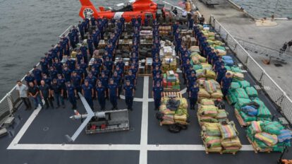 Droga decomisada en el Pacífico y Caribe por la Guardia Costera de Estados Unidos