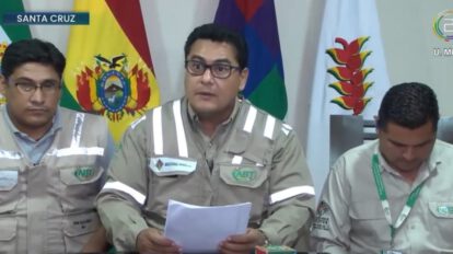 Incendio forestal en San Andrés