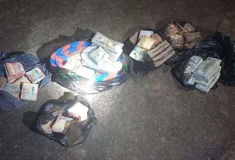 Decomisaron dinero ilegal en Villa Montes