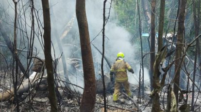 Accidente de avioneta en Río Branco