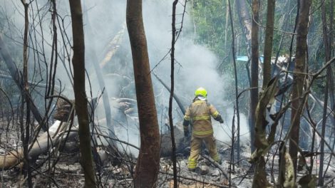 Accidente de avioneta en Río Branco