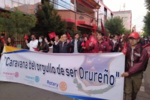 Caravana del Orgullo de Ser Orureño en Oruro