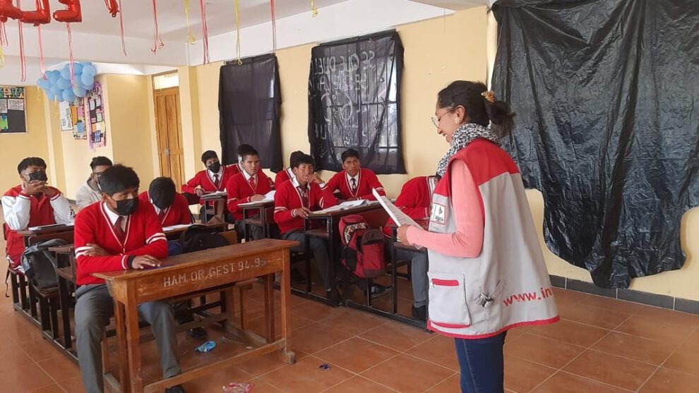 Censistas voluntarios del INE para el Censo de Población